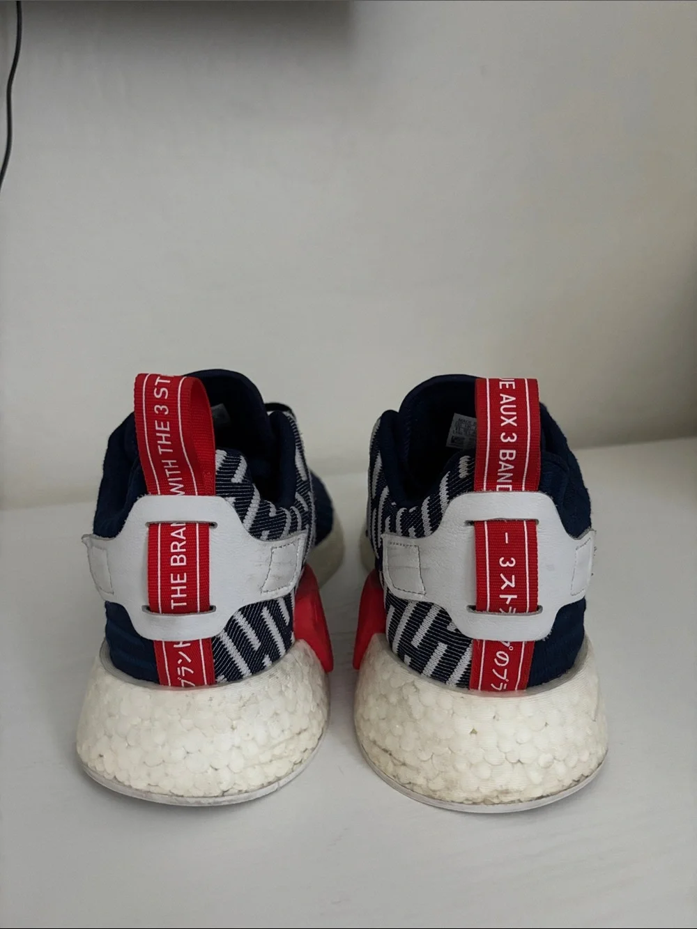 adidas Navy and Red Athletic Shoes